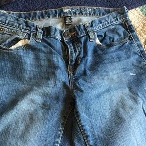 GAP Blue Flare Wide Leg Jeans Medium Wash
